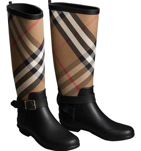 burberry check rain boots nordstrom|burberry rain boots.